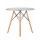  Стол обеденный DOBRIN CHELSEA`80, ножки светлый бук, столешница светло-серый (GR-01), фото 3 