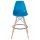  Стул барный DOBRIN DSW BAR, ножки светлый бук, цвет сиденья голубой (BE-02), фото 6 