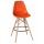  Стул барный DOBRIN DSW BAR, ножки светлый бук, цвет сиденья оранжевый (O-02), фото 1 