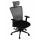  Офисное кресло для персонала DOBRIN NIXON, чёрный, серая сетка, фото 7 