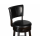  Вращающийся полубарный стул DOBRIN JOHN COUNTER, капучино, черный, фото 8 