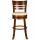  Вращающийся полубарный стул DOBRIN WILLIAM COUNTER, шоколад, кремовый, фото 5 