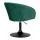  Кресло дизайнерское DOBRIN EDISON BLACK, зеленый велюр (1922-9), фото 4 