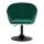  Кресло дизайнерское DOBRIN EDISON BLACK, зеленый велюр (1922-9), фото 6 