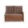  "Бергамо" плетеный левый модуль дивана, цвет коричневый, фото 2 