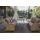  "Гляссе" диван трехместный из искусственного ротанга, цвет соломенный, фото 8 