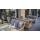 "Гляссе" диван трехместный из искусственного ротанга, цвет соломенный, фото 10 