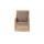  "Гляссе" кресло плетеное из искусственного ротанга, цвет соломенный, фото 2 