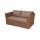 "Капучино" диван из искусственного ротанга двухместный, цвет коричневый, фото 1 