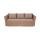  "Капучино" диван из искусственного ротанга трехместный, цвет коричневый, фото 3 