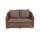  "Кон Панна" диван из искусственного ротанга двухместный, цвет коричневый, фото 5 
