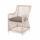  "Латте" плетеное кресло из искусственного ротанга, цвет бежевый, фото 1 
