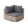  "Лунго" модуль диванный угловой с подушками, цвет соломенный, фото 1 