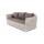  "Капучино" диван из искусственного ротанга трехместный, цвет бежевый, фото 4 
