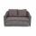  "Кон Панна" диван из искусственного ротанга двухместный, цвет графит, фото 3 