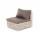  "Лунго" модуль диванный прямой с подушками, цвет бежевый, фото 3 