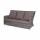  "Гляссе" диван трехместный из искусственного ротанга, цвет графит, фото 1 