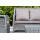  "Гляссе" диван трехместный из искусственного ротанга, цвет графит, фото 5 