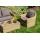  "Кон Панна" кресло из искусственного ротанга (гиацинт), цвет соломенный, фото 8 