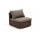  "Лунго" модуль диванный прямой с подушками, цвет коричневый (гиацинт), фото 3 