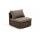  "Лунго" трансформирующийся диван из искусственного ротанга (гиацинт), цвет коричневый, фото 12 