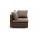  "Лунго" трансформирующийся диван из искусственного ротанга (гиацинт), цвет коричневый, фото 18 