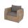  "Кальяри" кресло из искусственного ротанга (гиацинт), цвет соломенный, фото 1 
