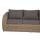  "Кальяри" диван из искусственного ротанга (гиацинт) трехместный, цвет соломенный, фото 3 