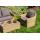  "Кон Панна" столик журнальный из искусственного ротанга (гиацинт), цвет соломенный, фото 7 