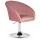  Кресло дизайнерское DOBRIN EDISON, розовый велюр (1922-16), фото 2 