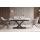  "Юпитер" стол интерьерный раздвижной обеденный из керамики, цвет белый глянцевый, фото 2 