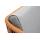  "Канны" кресло плетеное из роупа, каркас алюминий светло-серый (RAL7035) шагрень, роуп оранжевый меланж круглый, ткань светло-серая, фото 8 