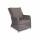  "Гляссе" кресло плетеное из искусственного ротанга, цвет графит, фото 4 