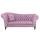  Розовый велюровый диван Lina Pink, фото 1 