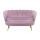  Дизайнерский диван ракушка Pearl double pink розовый, фото 1 