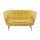  Дизайнерский  диван ракушка Pearl double yellow желтый, фото 1 