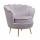  Дизайнерское кресло ракушка серое Pearl grey, фото 2 