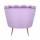  Дизайнерское кресло ракушка  фиолетовое Pearl purple, фото 4 