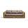  "Боно" диван из искусственного ротанга трехместный, цвет соломенный, фото 2 