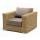  "Боно" кресло из искусственного ротанга, цвет соломенный, фото 1 