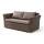  "Капучино" диван из искусственного ротанга (гиацинт) двухместный, цвет коричневый, фото 1 