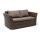  "Капучино" диван из искусственного ротанга (гиацинт) двухместный, цвет коричневый, фото 3 