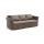  "Капучино" диван из искусственного ротанга (гиацинт) трехместный, цвет коричневый, фото 3 