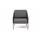  "Канны" кресло плетеное из роупа, каркас алюминий белый, муар, роуп бежевый круглый, ткань бежевая, фото 2 