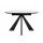 Стол DikLine SKK110 Керамика Белый мрамор/подстолье черное/опоры черные (2 уп.), фото 2 