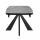  Стол DikLine SKU140 Керамика Серый мрамор/подстолье черное/опоры черные, фото 4 
