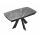  Стол DikLine SKU120 Керамика Серый мрамор/подстолье черное/опоры черные, фото 7 