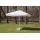 Зонт MISTRAL 300 квадратный с воланом (база в комплекте) белый, фото 2 