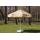  Зонт MISTRAL 300 круглый с воланом (база в комплекте) бежевый, фото 1 