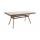  "Латте" обеденный стол из искусственного ротанга 140х80см, цвет коричневый, фото 1 